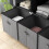 Foldable Fabric Wardrobe, Dark Grey, 125x43x162.5cm 8