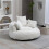(Beige, Chenille) COOLMORE Lazy Sofa Chair - Beige Chenille 1