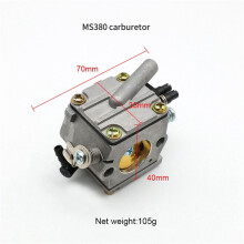 2X Carburador de Motosserra para Sithl 038 MS380 MS381 380 382 Garden Woods Peças de Motosserra 11191200602 11191200605 11191200650
