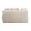 (Beige, Corduroy) Oversized Upholstered Chaise Sofa Bed 13
