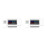 2X 6 in 1 USB Tester DC4-30V IPS Display Digital Voltage Power Timing Capacity Meter Detector for Current, Voltage,White 1
