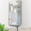 Stainless Steel Corner Mirror Cabinet 300mm 2