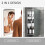 Stainless Steel Corner Mirror Cabinet 300mm 5