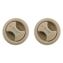 2X Billucka Verktygslåda Täckplåt Spänne Knopp Bagagedörr Panelknapp 64870-60011 för Land LC200 Beige