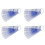 4X Plastic Feeler Gauge 0.05mm to 3mm Metric -Measuring Tool 21 Leaf 1