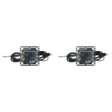 2X Módulo de Cámara de 100 Grados, 1 MP, OV9732, 1280 X 720, USB, Controlador Gratuito, Enfoque Manual, con Cable de 3 Metros para WinXP/7/8/10