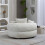 (Beige, Chenille) COOLMORE Lazy Sofa Chair - Beige Chenille 3
