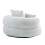 (Beige, Chenille) COOLMORE Lazy Sofa Chair - Beige Chenille 9