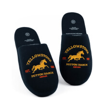 (11-12 UK) Yellowstone Mule Slippers (Mens Blue)