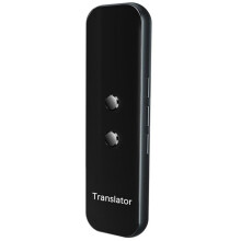 Draagbaar 137 Talen Instant Voice Tekst APP Foto Translaty Taal, Zwart