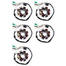 5X GY6 Silnik Magneto Stojan Generator Cewka 157QMJ dla GY6 Silnik 125Cc 150Cc ATV Skuter Akcesoria