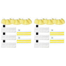2X Steam Mop Pads for EasyFix SC2 SC3 SC4 SC5 Handheld Vacuum Cleaner Accessories Washable Microfiber Mop Cloth