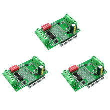 3X TB6560 3,5 A Schrittmotor-Treiber-Controller-Platine 10 V-35 V CNC-Rounter-Steuerung Niederspannung Überhitzungsstromschutz