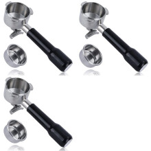 3Stück 54 mm Siebträger für BES870XL, BES870BSXL, BES878BSS, BES880BSS, BES840XL Edelstahl-Siebträger-Filterhalter
