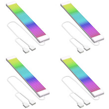 4X Taśmy LED RGB Płyta Synchronizacji ARGB do Zasilacza Komputera Karta Graficzna ATX 24PIN GPU 8-Pinowa Obudowa Kabla X8