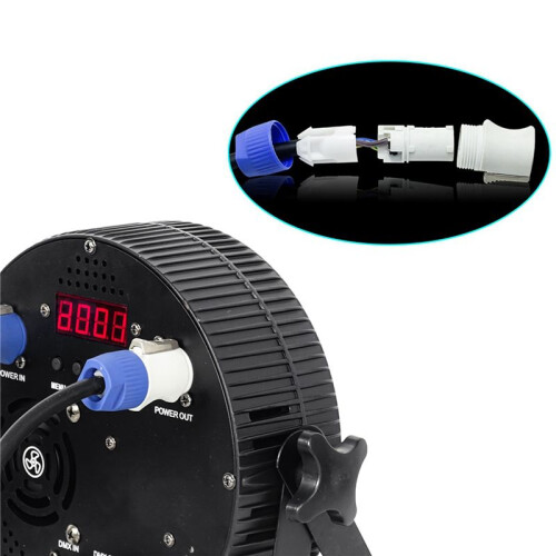 2X 1M AC Power Cable for  Moving  Light  5R/7R Moving  Light Extension Powercon Cable 2