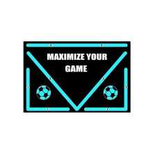 Football Training Mat Silent Non-Slip Shock Absorption Footstep Training Mat