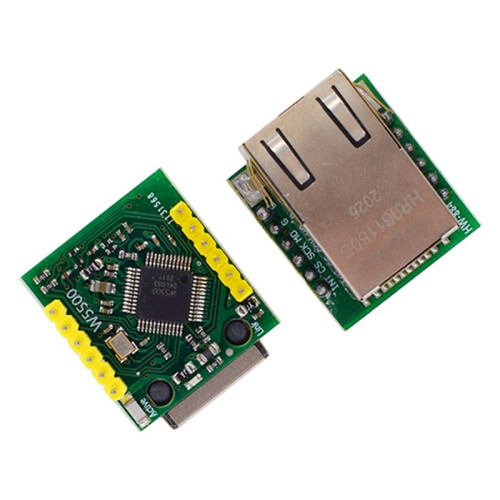 Modulo 6PCS / LOT USR-ES1 W5500 Chip Nuovo Convertitore da SPI A LAN / Ethernet Modulo Mod TCP / IP 1