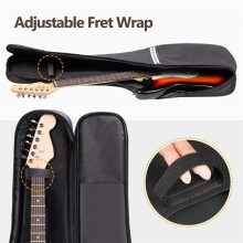 40inch Waterproof Bass Bag with Double Shoulder Straps Padded Soft Backpack for Audio Accessories Guitar Bag Ukulele Bag