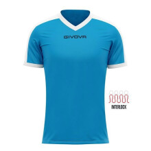 Maillot enfant - GIVOVA - Revolution - Bleu clair/Blanc - 4XS - Respirant