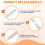 Swage Lag Screws for Cable Railing-1/8" Cable Railing Hardware Kit, Left and Right Handed Thread for Post Railing System 4