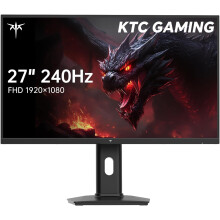 KTC Gaming Monitor 240Hz 27 Inch | FHD@240Hz | Adjustment Stand | | Fast IPS Panel | 1ms Response Time (MPRT)