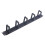4X 1U 19 Inch Rack Cabinets Cable Management Network Brush Panel Five Ring Detachable Wire Manager Frame 2