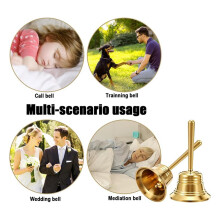 Small Call Bells for Wedding, Animal Training, Office, Musical Teaching and Service Alarm, Jingles, Ringing and More
