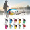10 Stück Angelköder Arten von Elritze Fisch Barsch Tackle Haken Crankbaits Köder 7