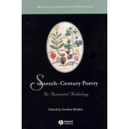 SixteenthCentury Poetry by Braden Paperback Book