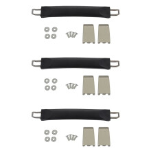 3X Suitcase Handle, Suitcase Luggage Case Handle Flexible 25cm Spare Strap Handle Grip Replacement