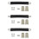 3X Suitcase Handle, Suitcase Luggage Case Handle Flexible 25cm Spare Strap Handle Grip Replacement 1