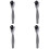4X  1/4 Ratchet Wrench High Quality Quick Socket Ratchet Wrench Screwdriver Wrenches Tools Small Spanner 72 Tooth 1