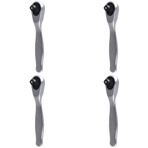 4X  1/4 Ratchet Wrench High Quality Quick Socket Ratchet Wrench Screwdriver Wrenches Tools Small Spanner 72 Tooth