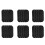24 PCs Black Magic Sticky Pad Anti Slip Mat Car Dashboard for Cell Phone 1
