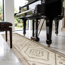 (60 x 220 cm (2ft x 7ft 7")- Runner Rugs, Radiant) Extra Large Traditional Rugs Modern Carpet Doormat