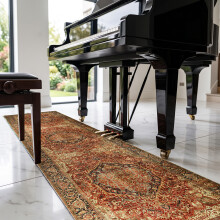 (60 x 220 cm (2ft x 7ft 7")- Runner Rugs, Majestic) Extra Large Traditional Rugs Modern Carpet Doormat