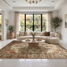 (240 x 320 cm (8 ft x 10 ft 6 in) _ Extra Large Rugs Carpets For Living Room Bedroom Indoor Outdoor R, Timeless) Extra Large Traditional Rugs Modern Carpet Doormat