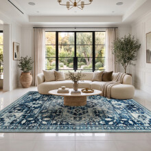 (240 x 320 cm (8 ft x 10 ft 6 in) _ Extra Large Rugs Carpets For Living Room Bedroom Indoor Outdoor R, Tranquil) Extra Large Traditional Rugs Modern Carpet Doormat