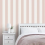 Pink White Stripe Wallpaper Subtle Shimmer Nursery Playroom Paste The Wall 5