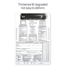IFR Clipboard,Upgraded Aluminum Knee Pad Aviation Metal Clip,Utility Pen Holder and Comfortable NylonSticker Strap