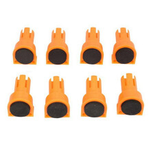 20 Stuks Bankhonden, Houtbewerkingstafelstop met Antislippad Multifunctionele Houtbewerkingsaccessoires voor Werkbank 19 mm