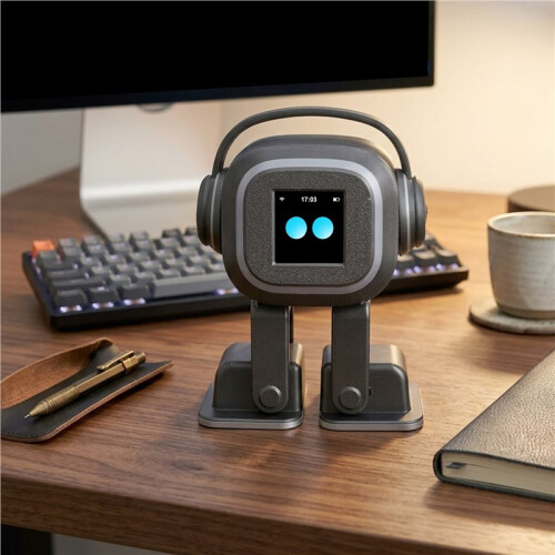 EMO Robot Intelligent Emotion Perception Touch Interaction AI Electronic Emotion Feedback and Companionship Pet 2