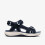 Clarks (Wide, Not Specified) Mira Free Navy Nubuck 1