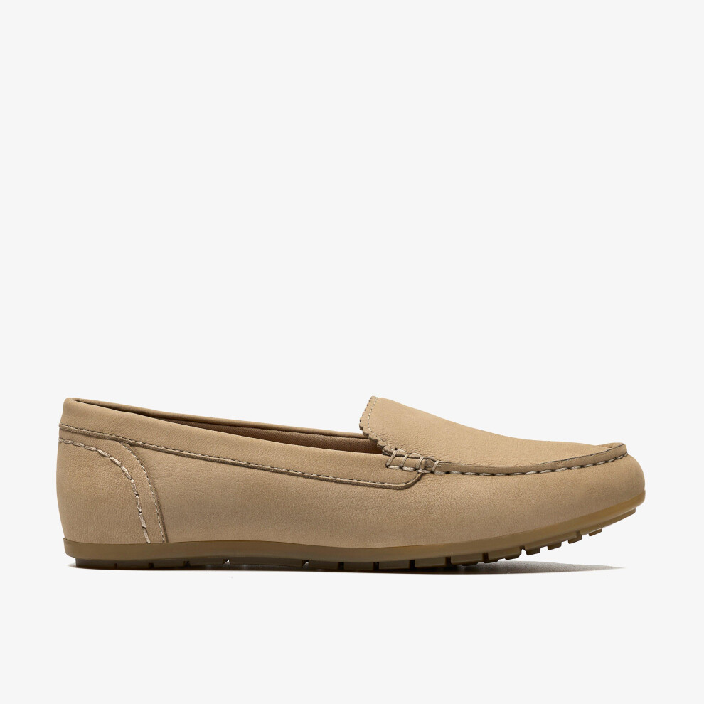 Clarks (Standard, 5 (Adults')) Elliotte Step Taupe Nubuck