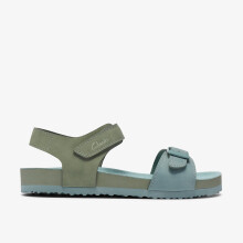 (Wide, 8 (Children's)) Bali Free K Khaki Combi