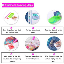 Pintura de Diamante Kpop Idol PôSter Presente de Natal com Diamantes Redondos DecoraçãO para Casa