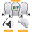 60Pcs Blank Sublimation Drawstring Bags Drawstring Backpack Bulk Heat Press Sublimation Bags Reusable Cinch Bag Sackpack 4