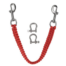 KEEP DIVING Tauchen Kamera Tablett Griff Seil Lanyard Gurt TräGer für Kamera GehäUse GehäUse Licht Halter Unterwasser Kamera,Rot