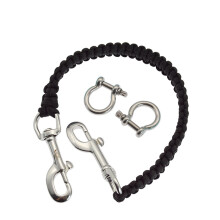 KEEP DIVING Tauchen Kamera Tablett Griff Seil Lanyard Gurt TräGer für Kamera GehäUse GehäUse Licht Halter Unterwasser Kamera,Schwarz